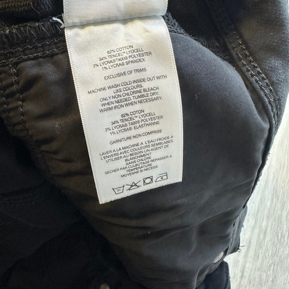 Duer DU/ER N2X Relax Taper Jeans Mens 36x30 Black Denim Stretch Performance Men - Picture 12 of 12